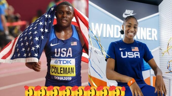 ROMANCE: Christian Coleman Proposes to Melissa Jefferson after….see more…