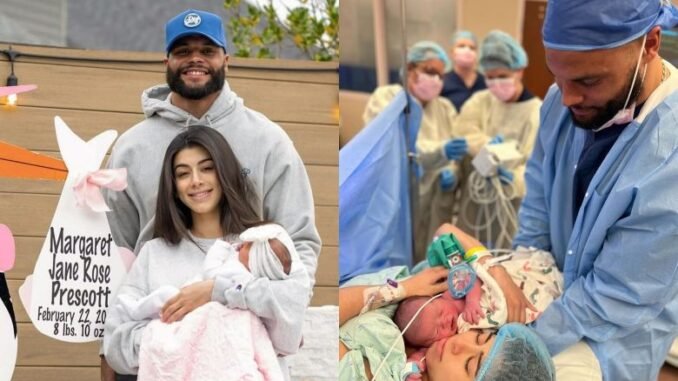 CONGRATULATIONS:Dallas Cowboys QB Dak Prescott Welcomes Second Baby after…..