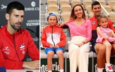 “My wife and I argue; they complain, ‘At school everyone has one'”-says Novak Djokovic about his children saying he might….see..more…