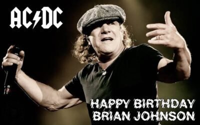 Congratulations:Happy Birthday to Brian Johnson