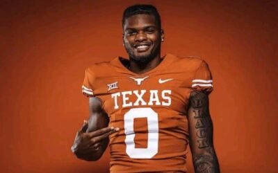 Breaking News: 6-Foot-4 Star WR Shocks College Football World by Decommitting from Texas Longhorns and Flipping Commitment to Auburn Football……