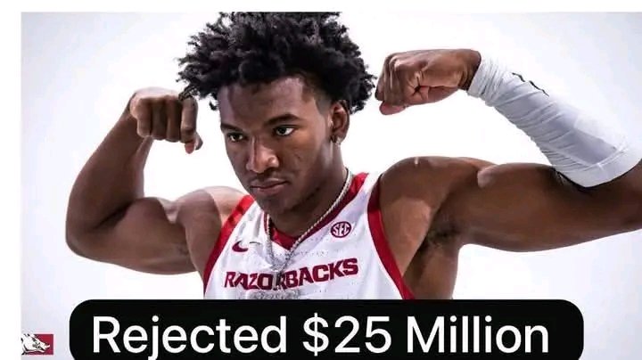 Arkansas Razorbacks Star Karter Knox, Who Recently Signed a $15M NIL Deal, Rejects a $25M Offer from Kentucky Wildcats: ‘My Loyalty Lies with Arkansas—This Is Home.’”…