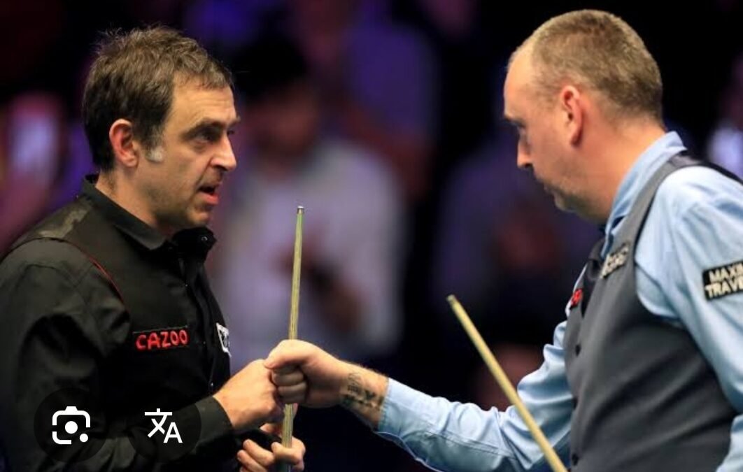 Breaking news:A greatest achievement is beating Ronnie O’Sullivan and Mark Williams on the same day.