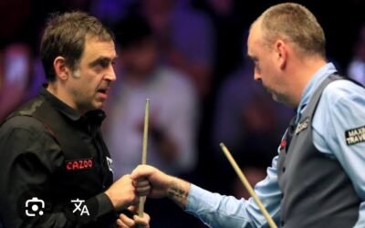 Breaking news:A greatest achievement is beating Ronnie O’Sullivan and Mark Williams on the same day.