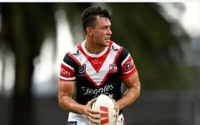 News in:Joey Manu’s appearance at Roosters game explained after sighting sparks NRL fan frenzy due to…
