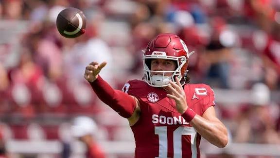 Oklahoma quarterback John Mateer likely to be available for Red River Rivalry matchup against Texas.
